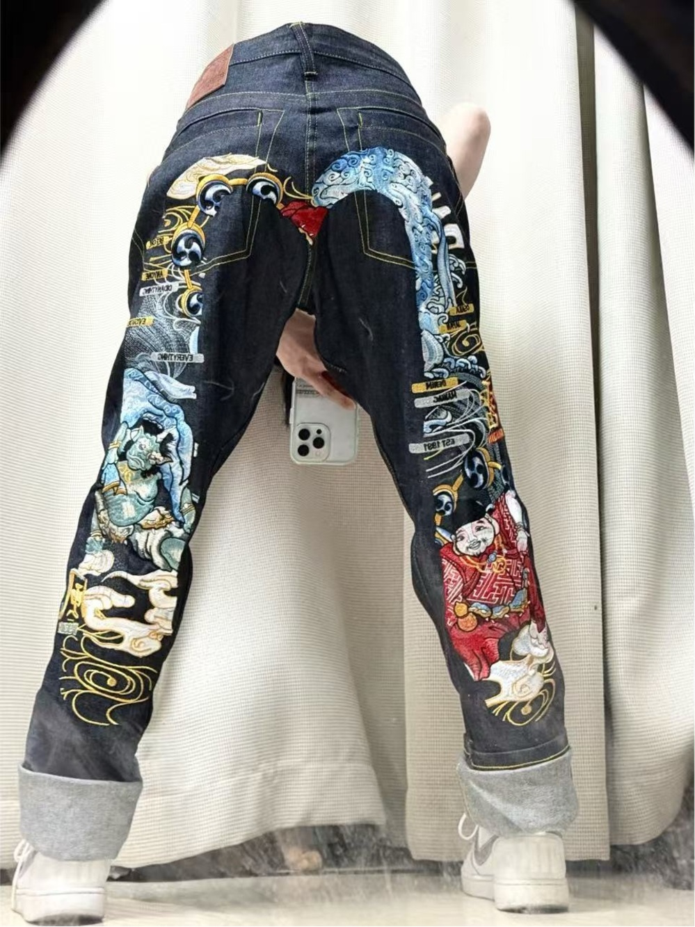 Evisu Wind & Thunder God Jeans